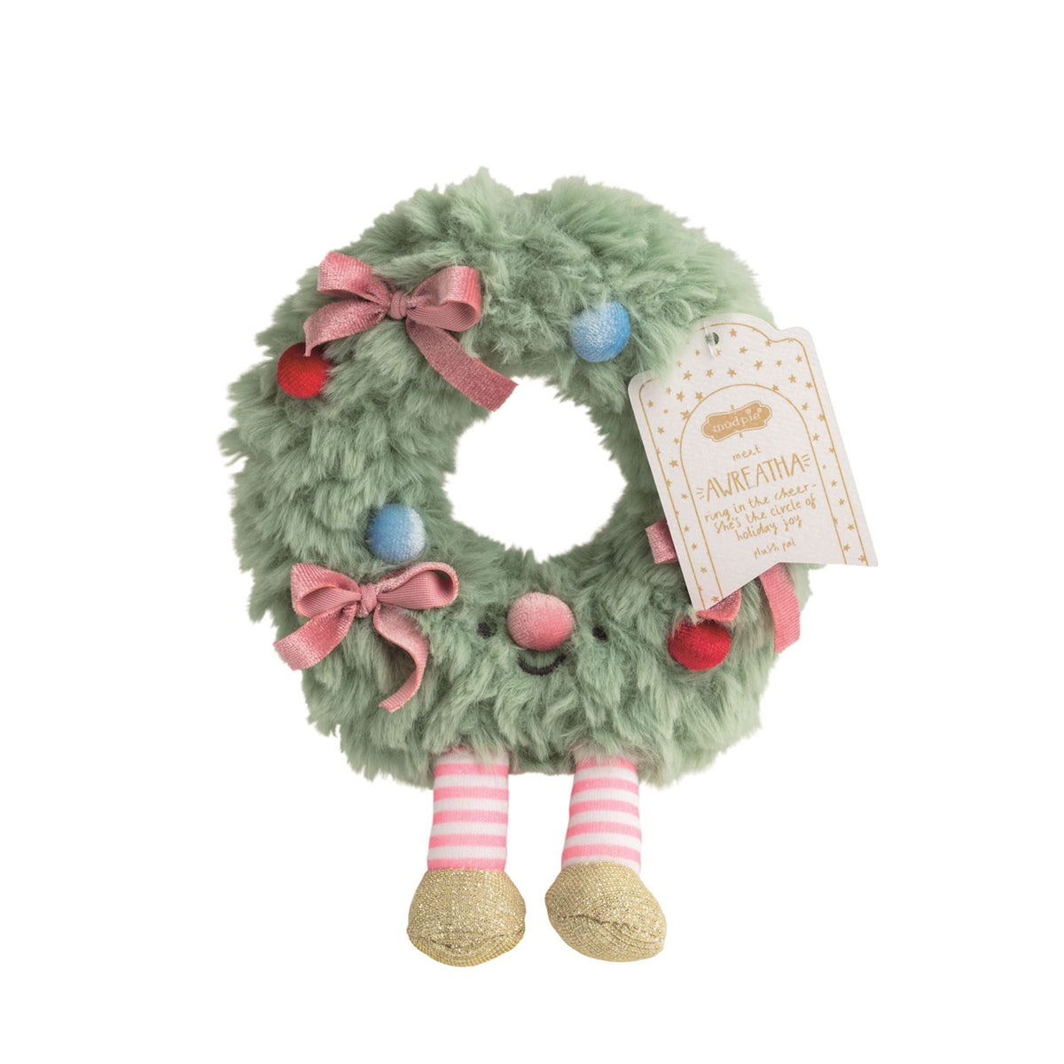 Snuggly Holiday Plush Pals - Wreath