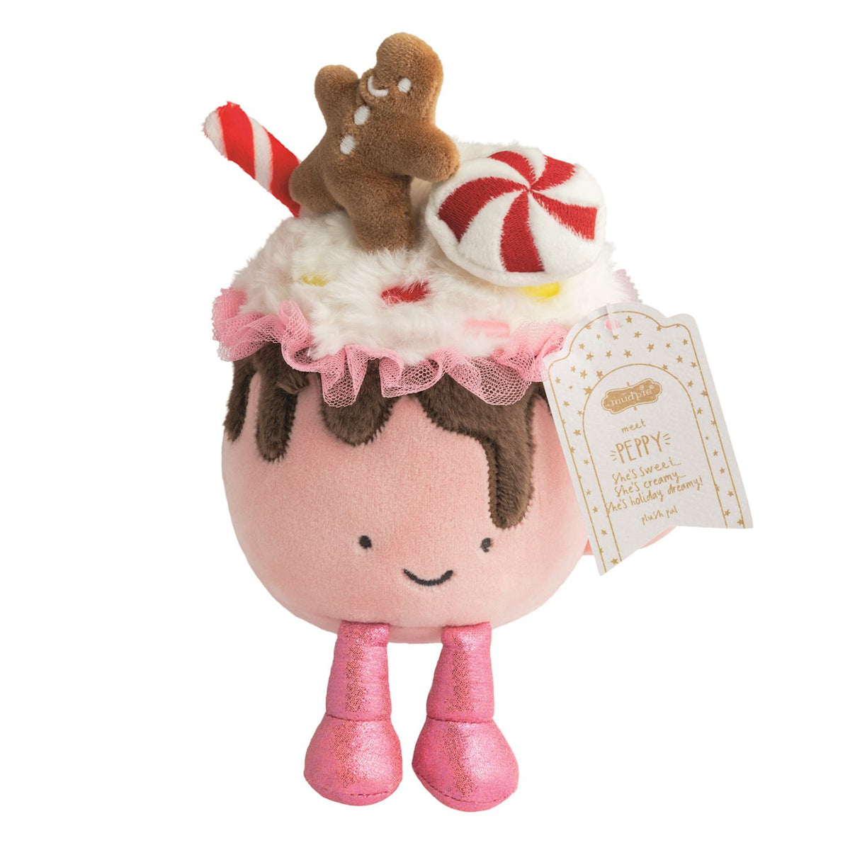 Snuggly Holiday Plush Pals - Hot Cocoa Mug