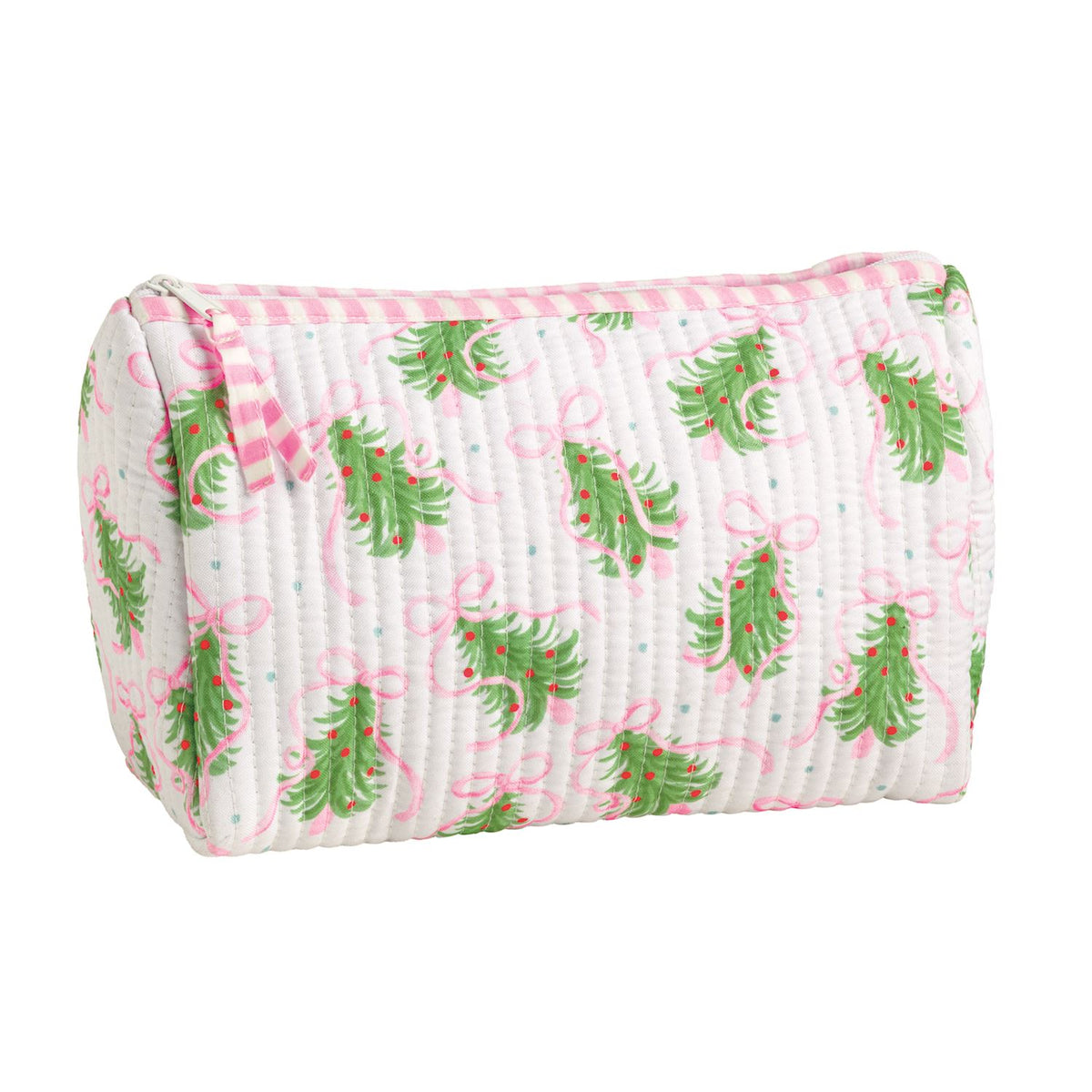 Bow Christmas Tree Quilted Case