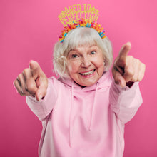 Load image into Gallery viewer, Aged to Perfection - Birthday Headband