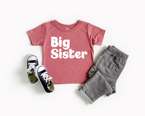 Big Sister Tee - Mauve