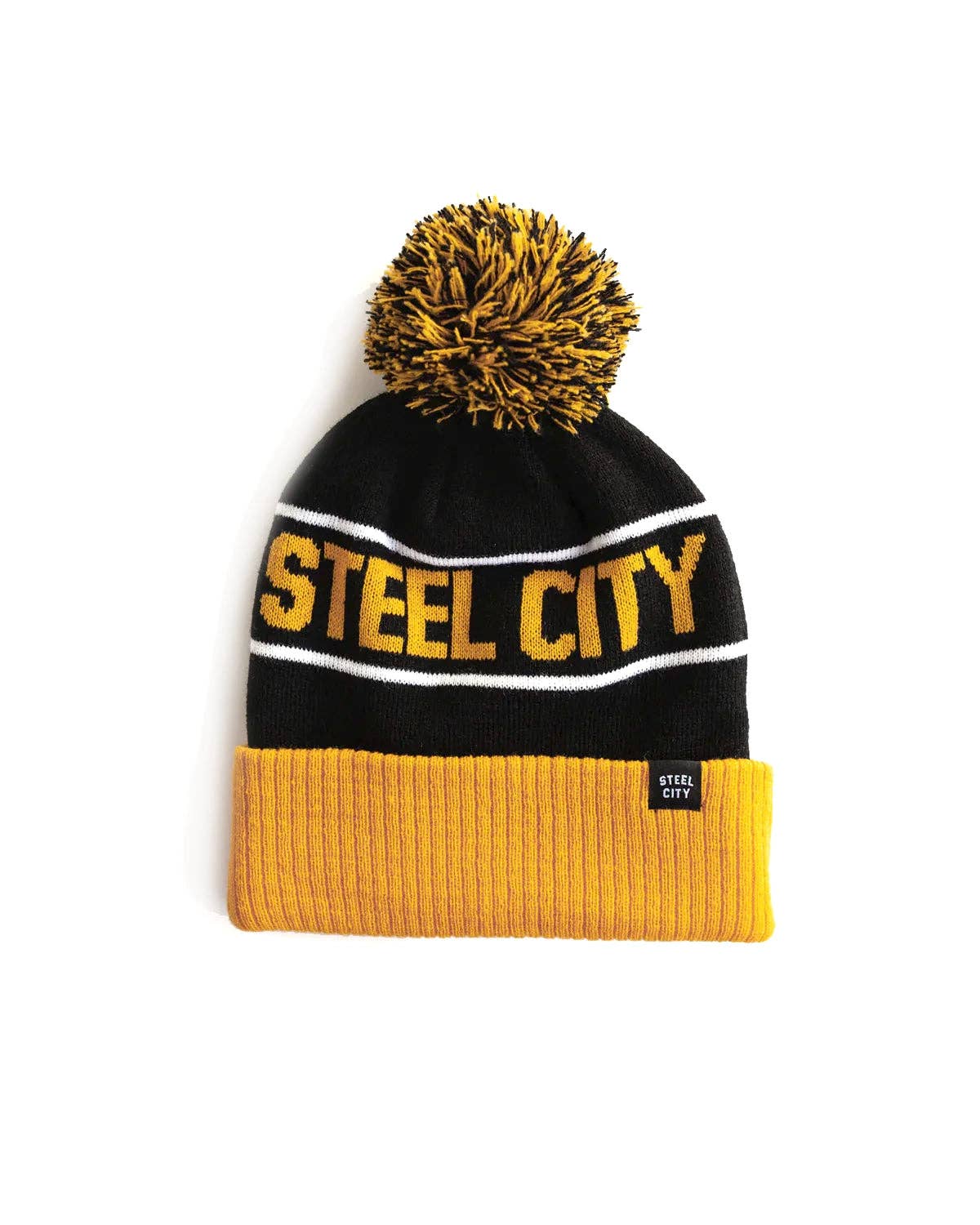 Brookline Steel City Pom Beanie