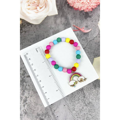 Kids Beaded Bracelet - Rainbow