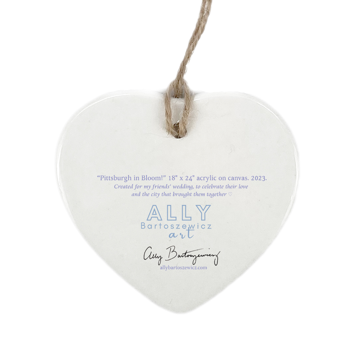 Pittsburgh in Bloom Ornament