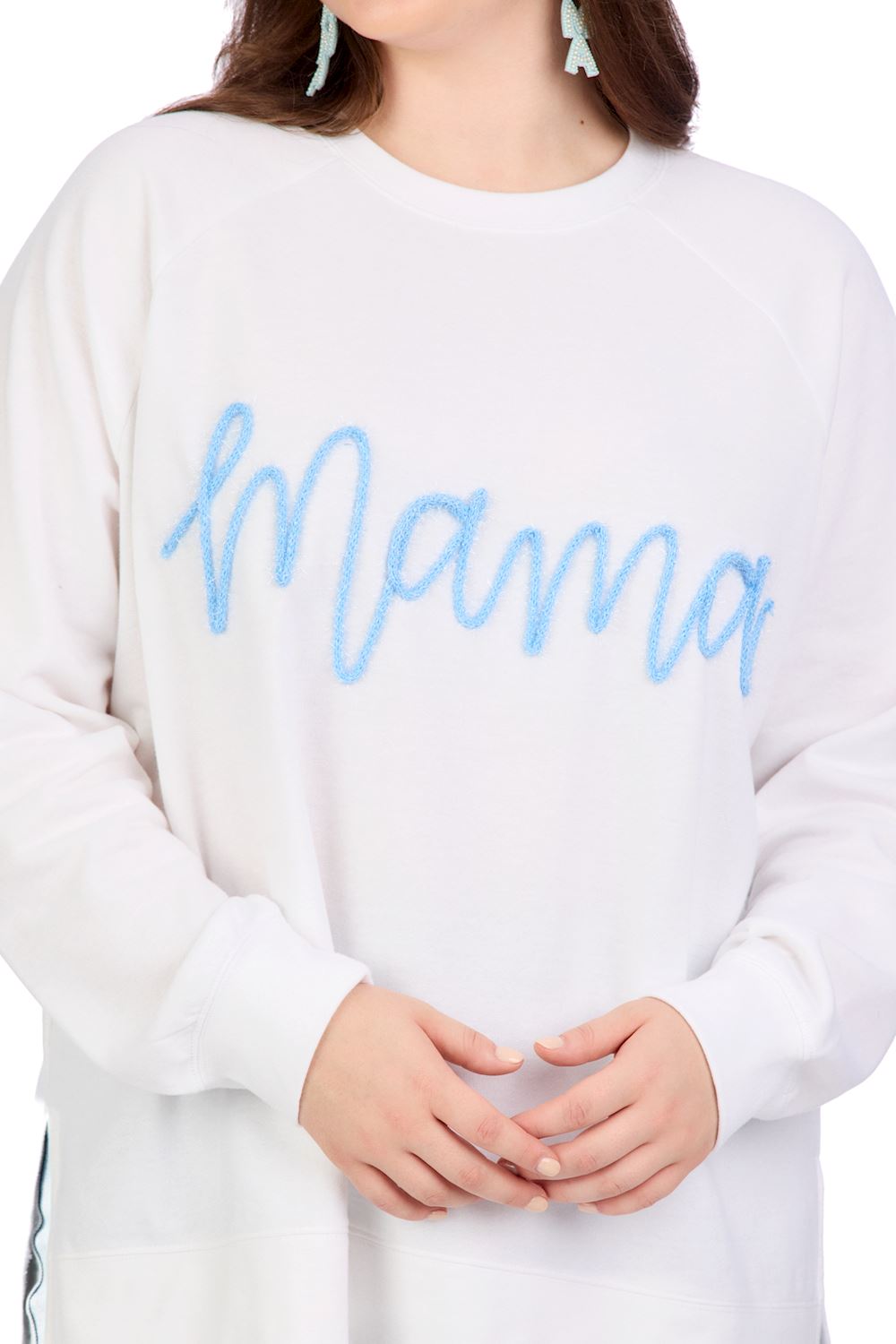 Blue Mama Sparkle Sweatshirt
