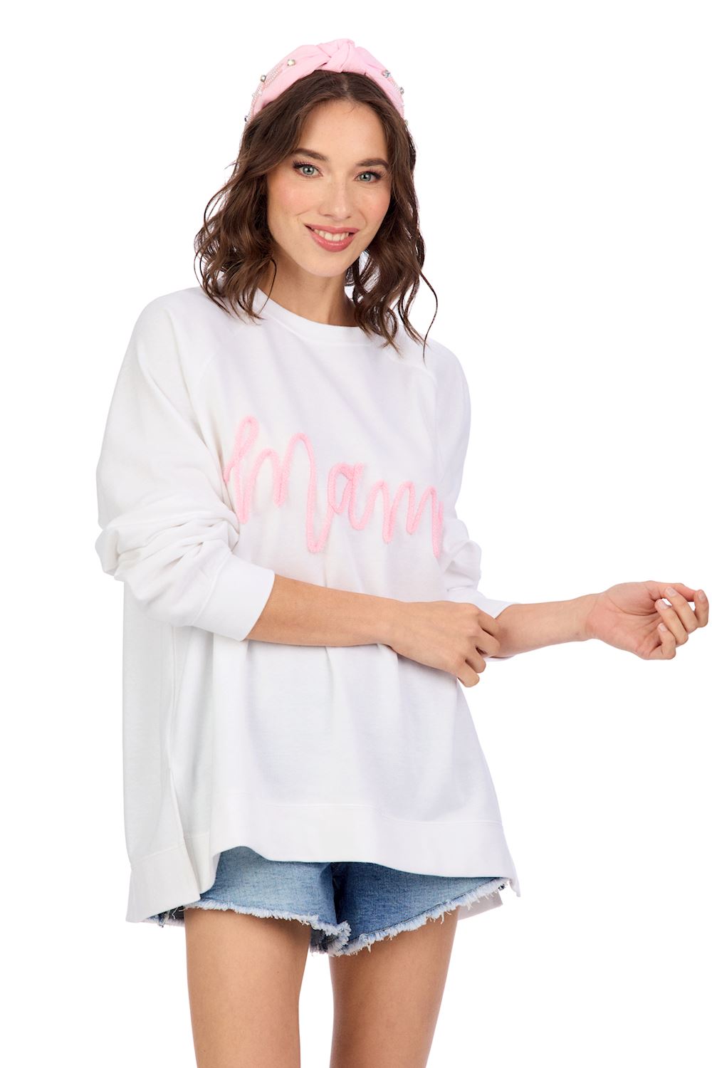 Pink Mama Sparkle Sweatshirt