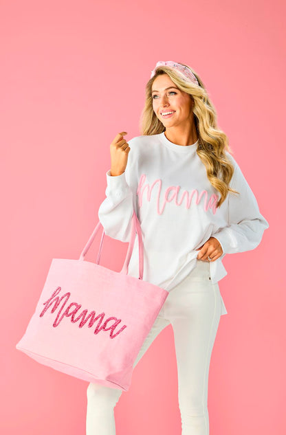 Pink Mama Sparkle Sweatshirt