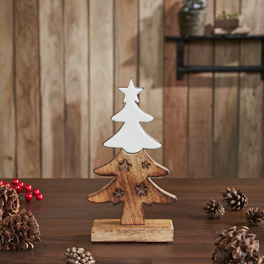 Two Toned Wooden Tree