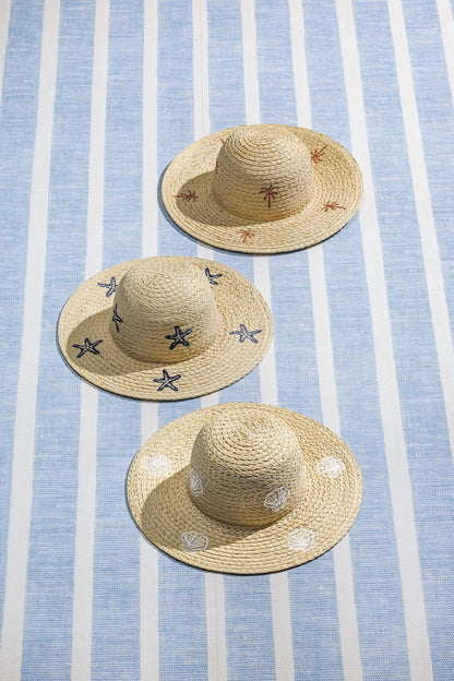 Palm Coastal Luxe Hat
