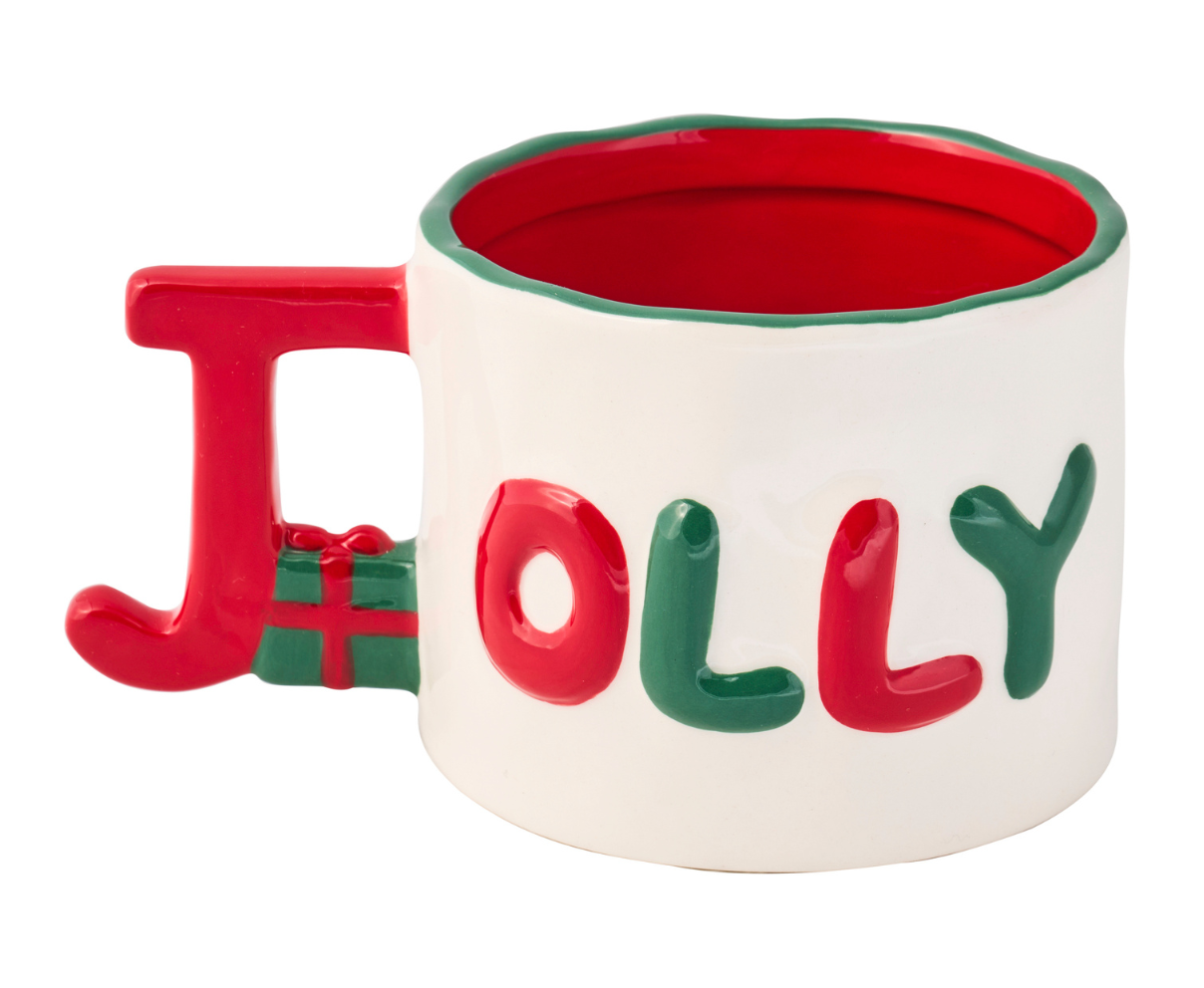 Ceramic Message Mug - Jolly