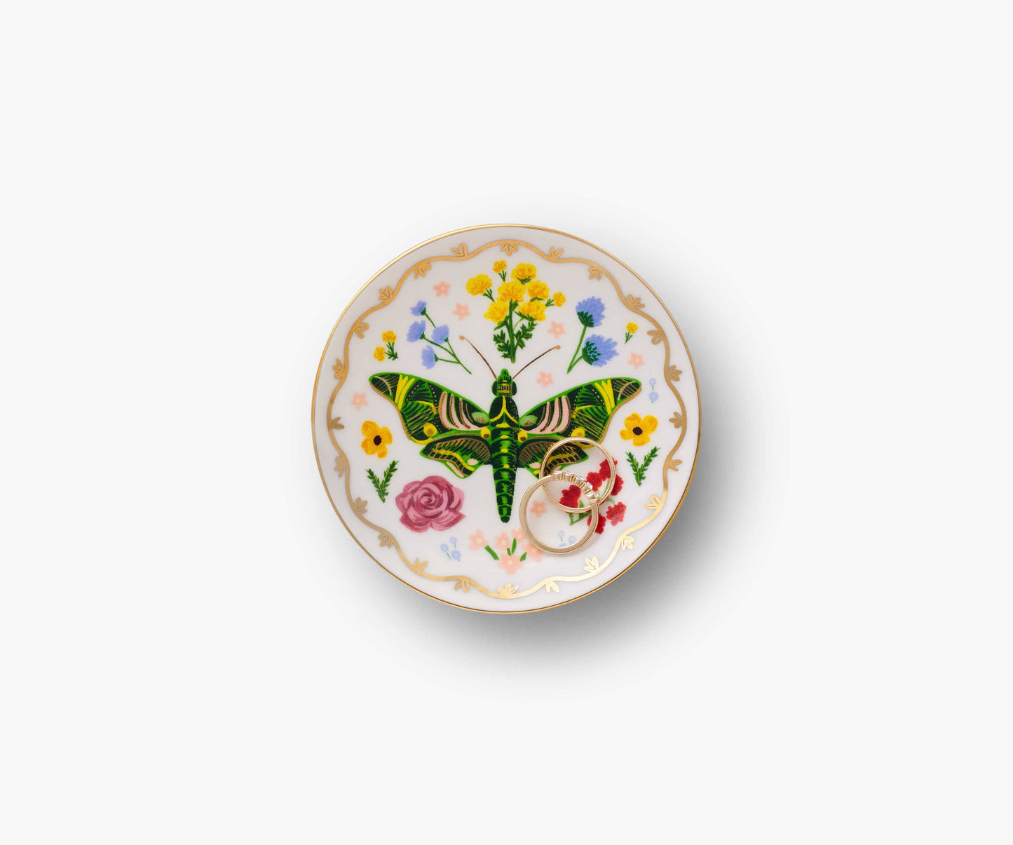 Curio Porcelain Ring Dish