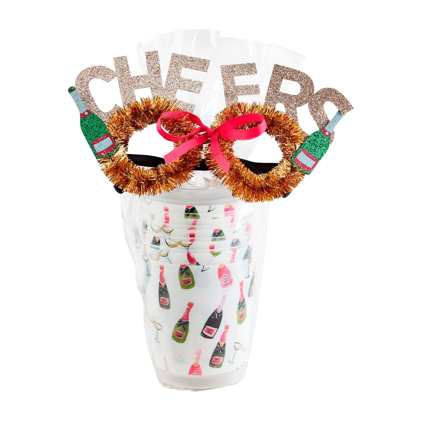 Holiday Party Cup Gift Set - Cheers