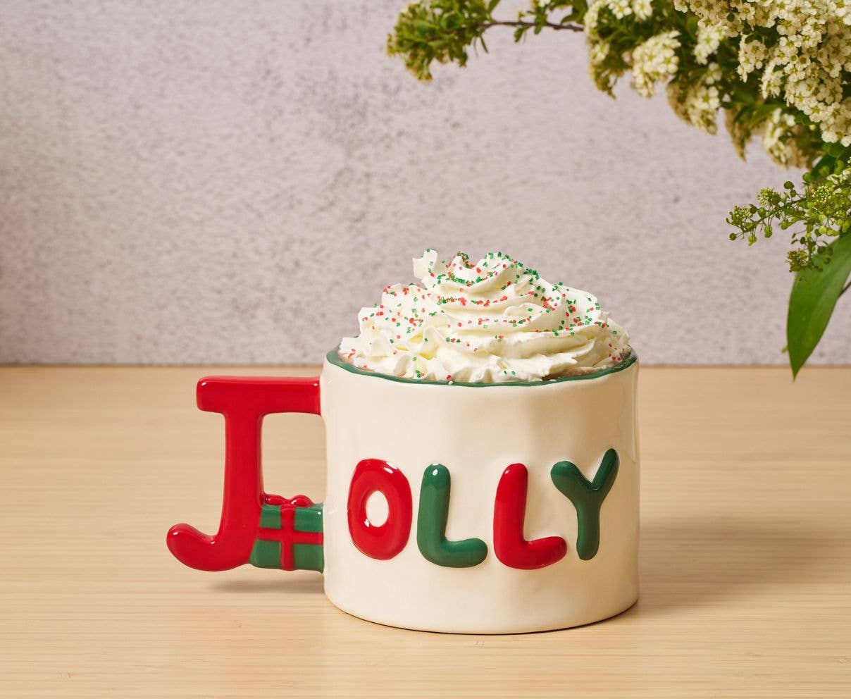 Ceramic Message Mug - Jolly