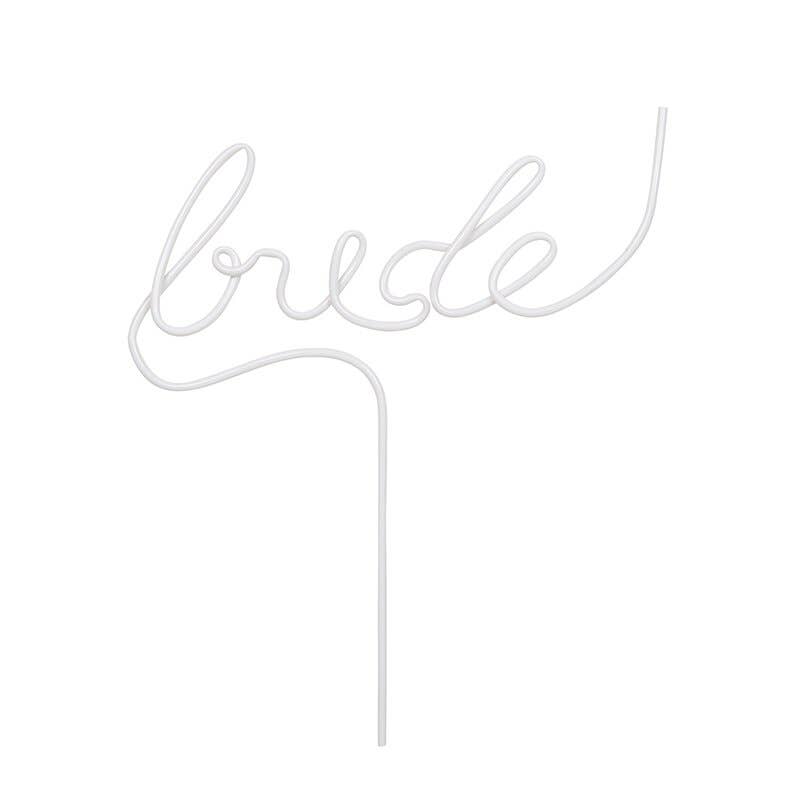 Word Straw - Bride