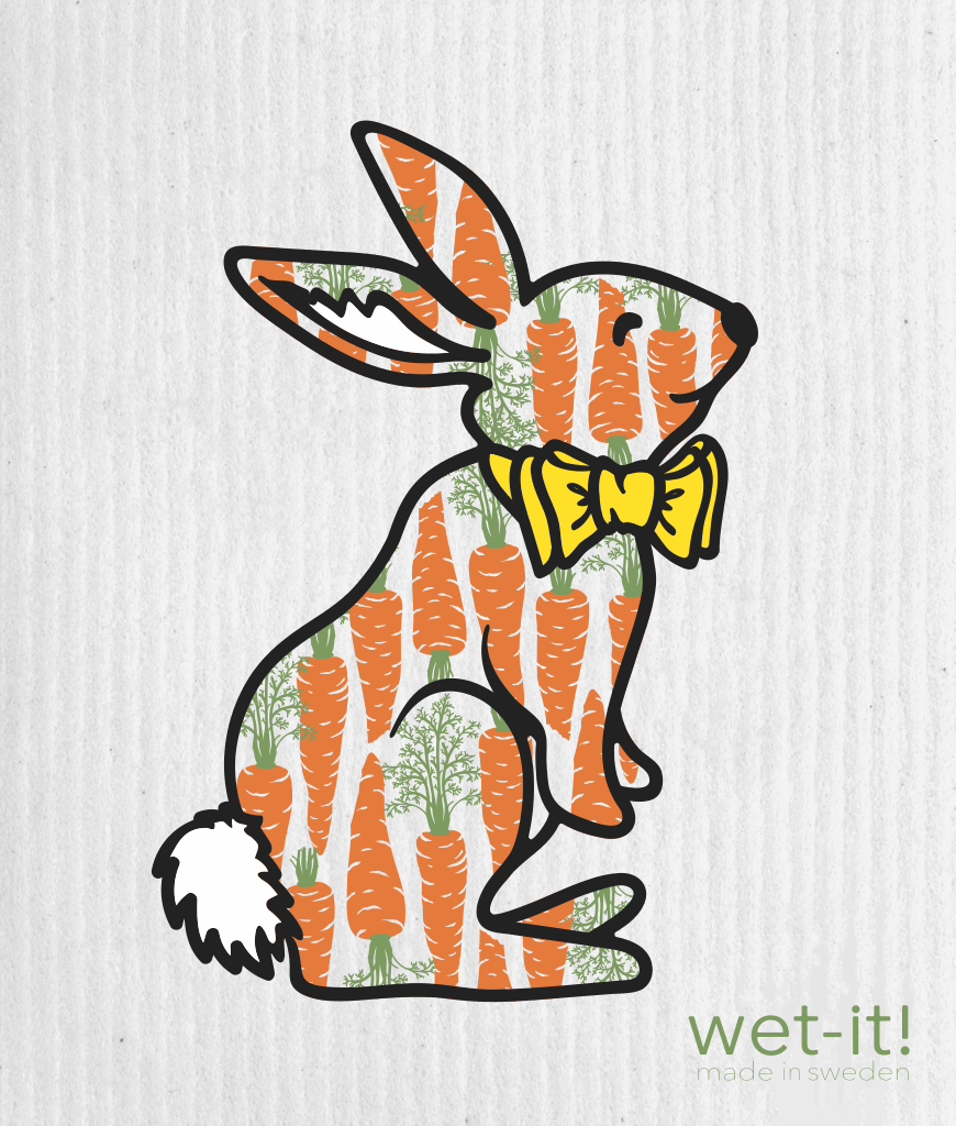 Hungry Bunny Swedish Cloth