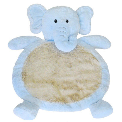 Blue Elephant Baby Mat