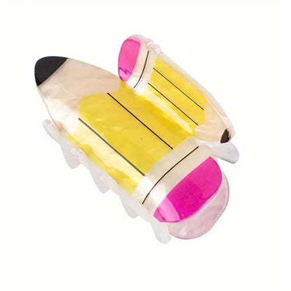 Back to School Pencil Hair Clip