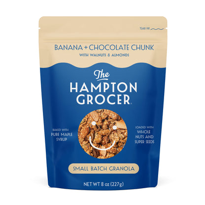Banana & Chocolate Chunk Granola