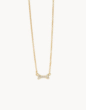 Load image into Gallery viewer, Sea Le Vie Necklace: Necklace Puppy Love/Bone - Gold