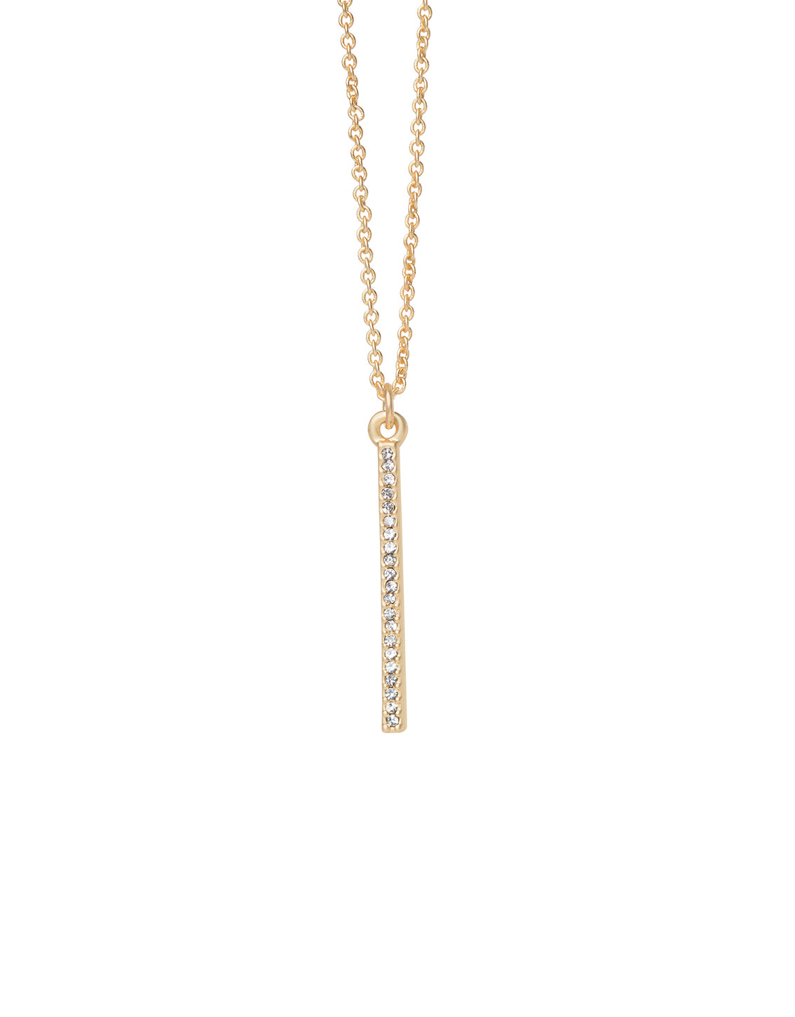 Sea La Vie Necklace Unstoppable/Vertical Bar- Gold