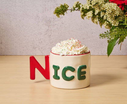 Ceramic Message Mug - Nice