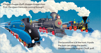 Trains Coming Through! Book