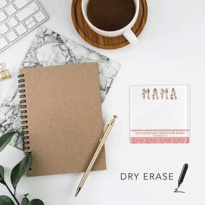 Dry Erase Note Tile - Mama