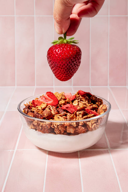 Vanilla Bean Strawberry Granola