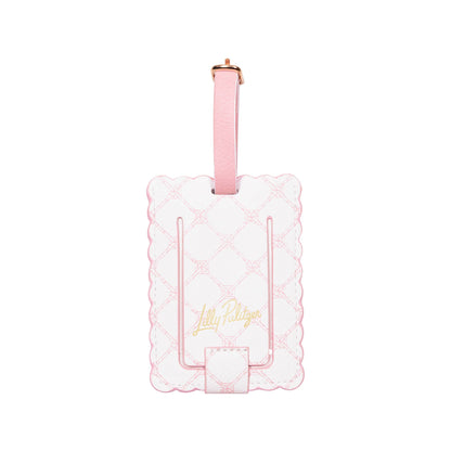Scalloped Luggage Tag - Lilly Garden Home