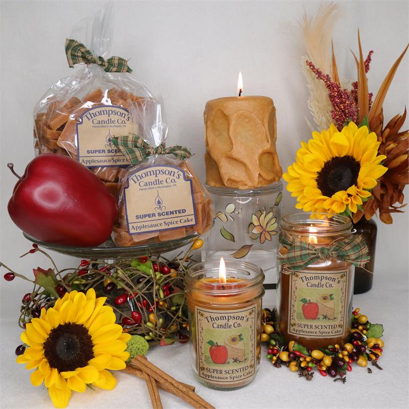 Applesauce Spice Cake Small Mason Jar Candle