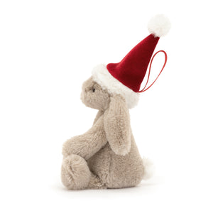 Bashful Christmas Bunny - Medium (Monogram Me!)