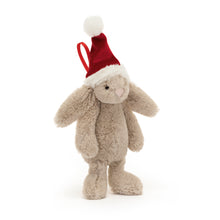 Load image into Gallery viewer, Bashful Christmas Bunny - Medium (Monogram Me!)