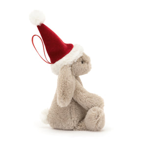 Bashful Christmas Bunny - Medium (Monogram Me!)