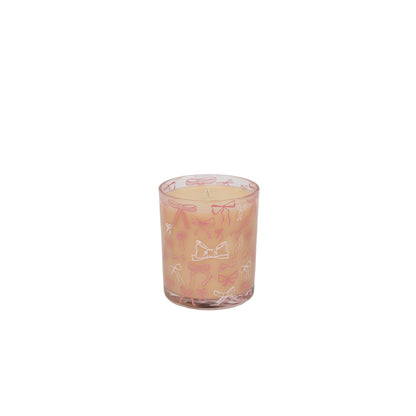 Sweet Grace Pink Bow Candle