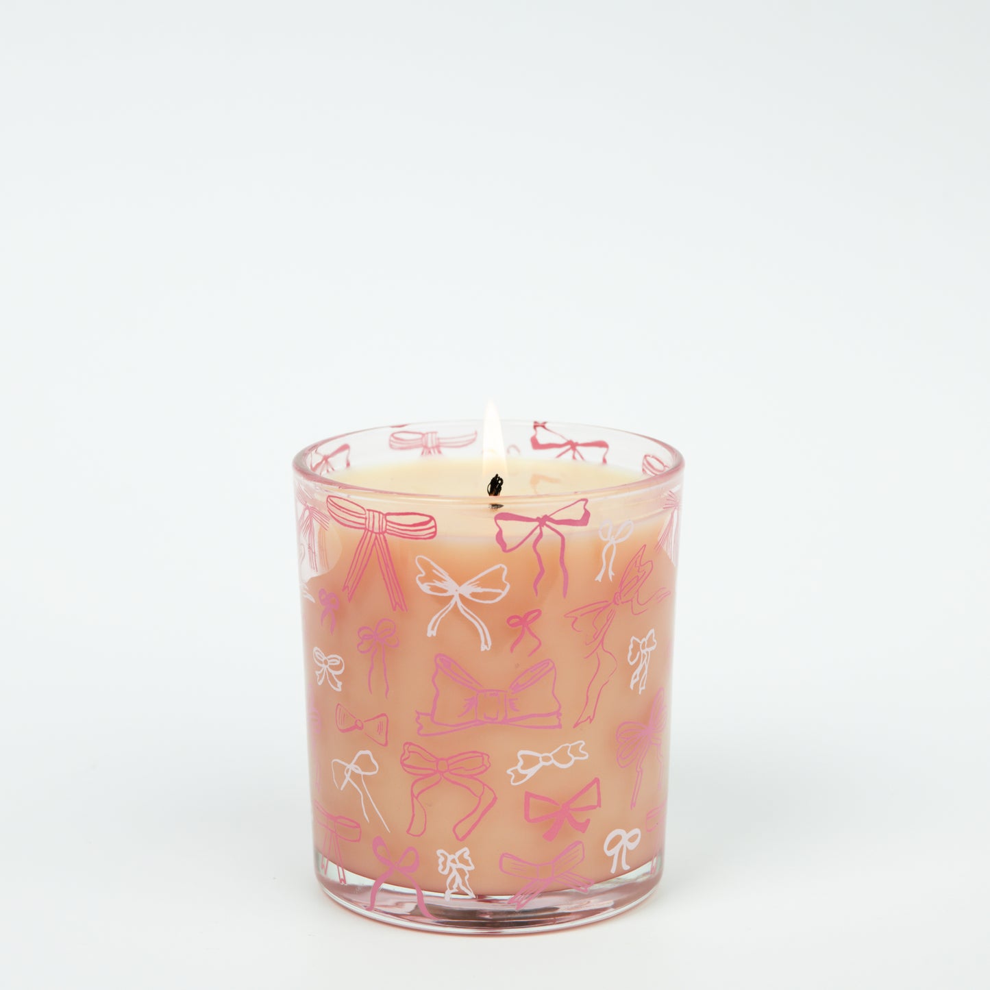 Sweet Grace Pink Bow Candle