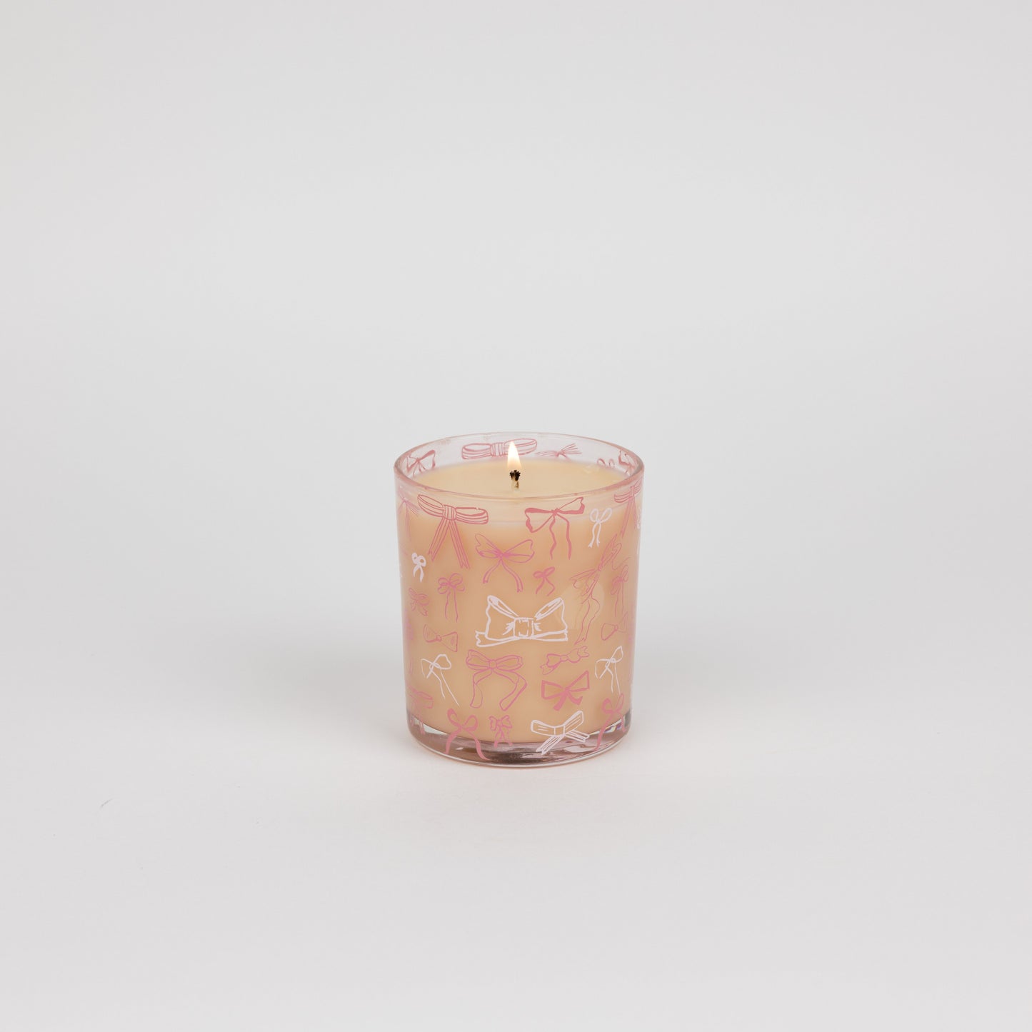 Sweet Grace Pink Bow Candle