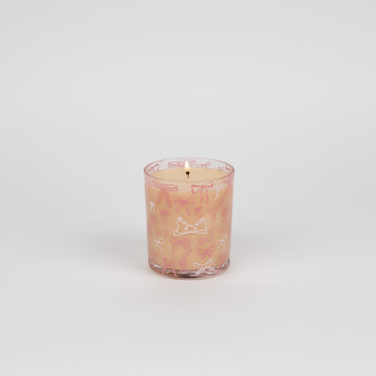Sweet Grace Pink Bow Candle