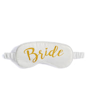 Load image into Gallery viewer, Bride Eye Mask Ivory