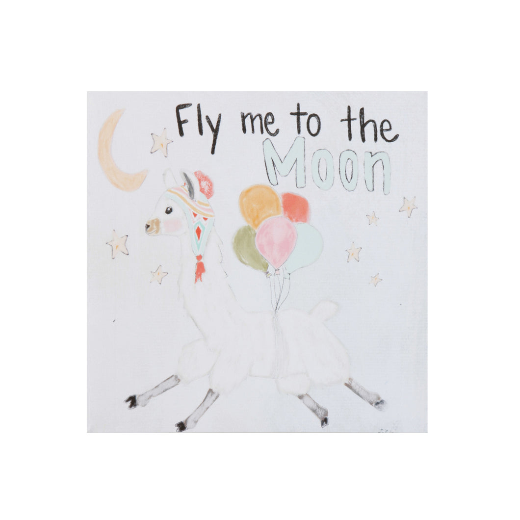 Fly Me to the Moon - Wall Sign