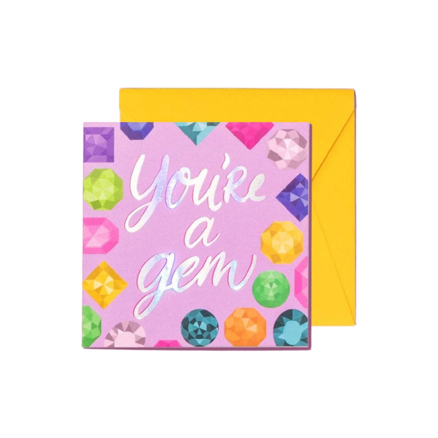 You're A Gem Thank You Card