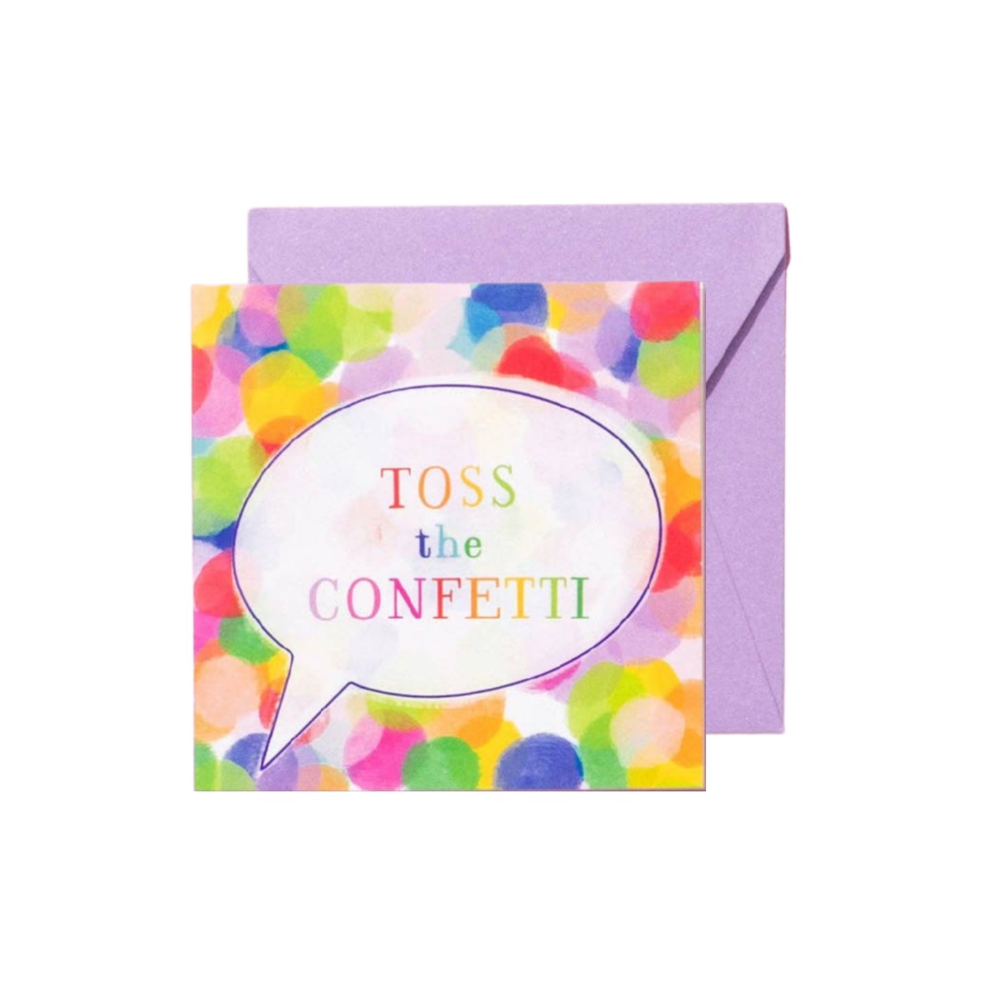 Toss the Confetti Celebration Card
