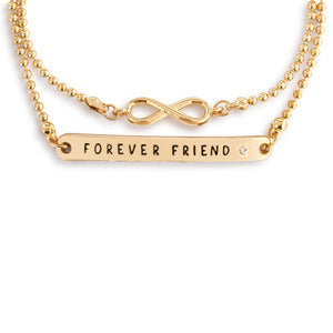 Layered Bracelet - Forever Friends