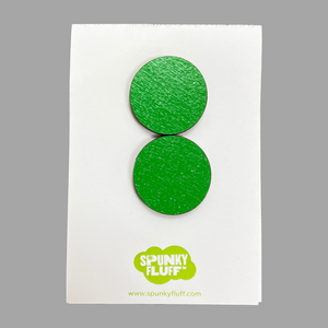 Grass Green & Shimmery Large Magnets