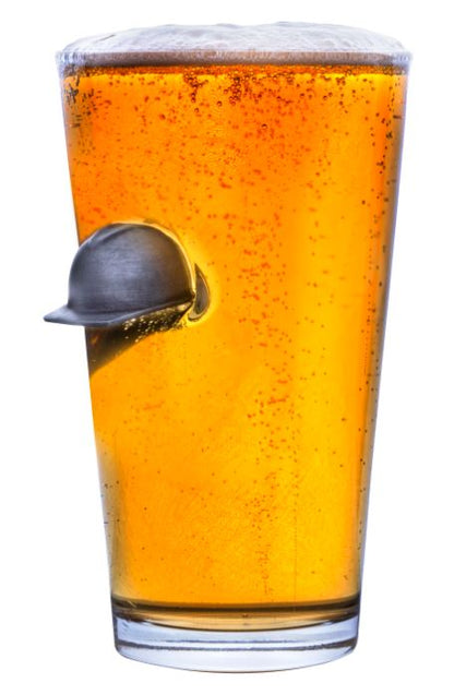 Hard Hat Pint Glass