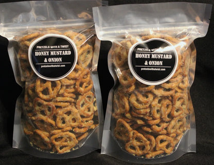 Honey Mustard & Onion Pretzels