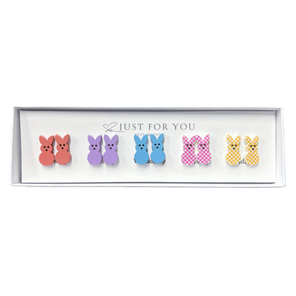 Just For You Earring Gift Box Set - Easter Bunny