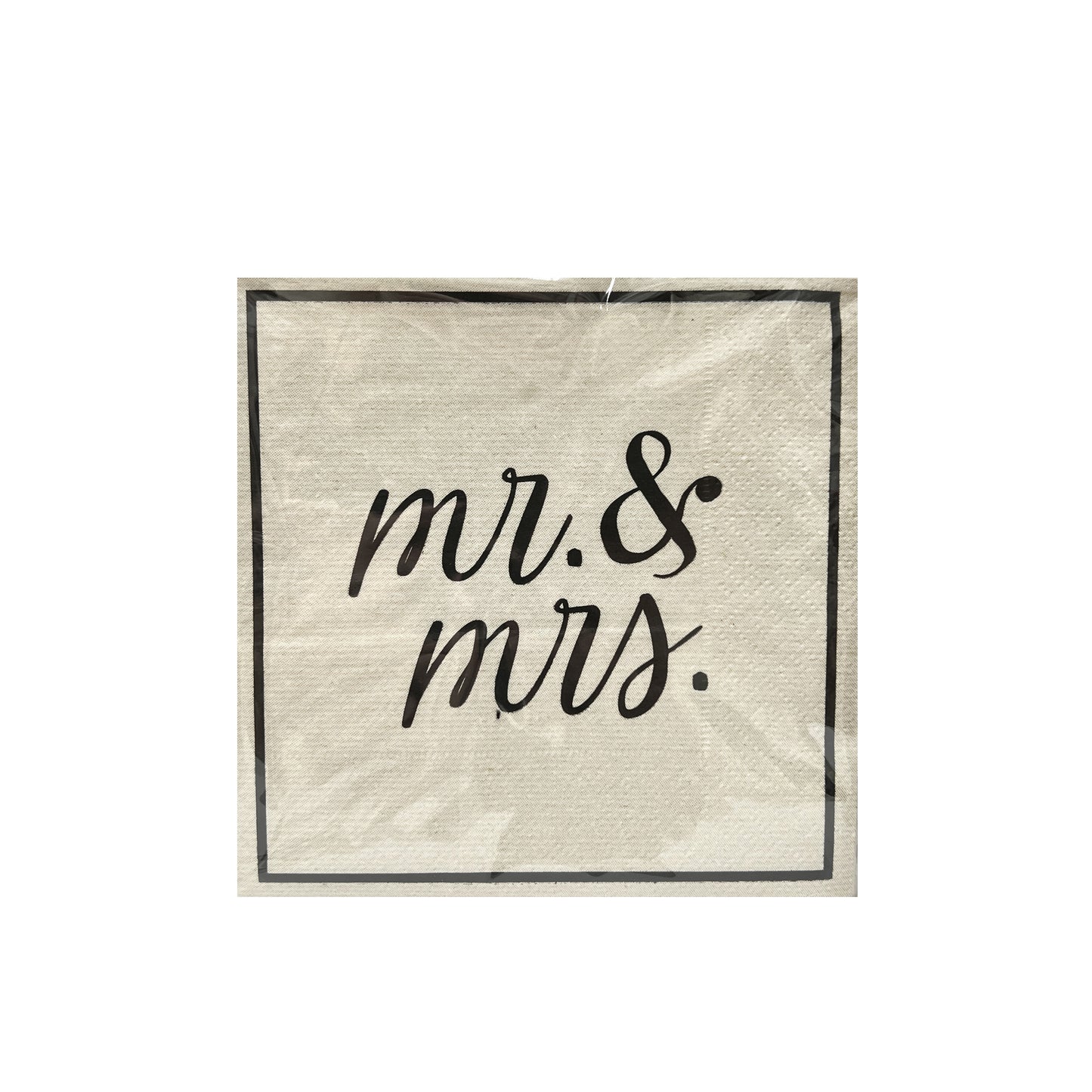 Wedding Cocktail Napkin Sets