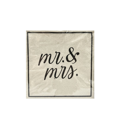 Wedding Cocktail Napkin Sets