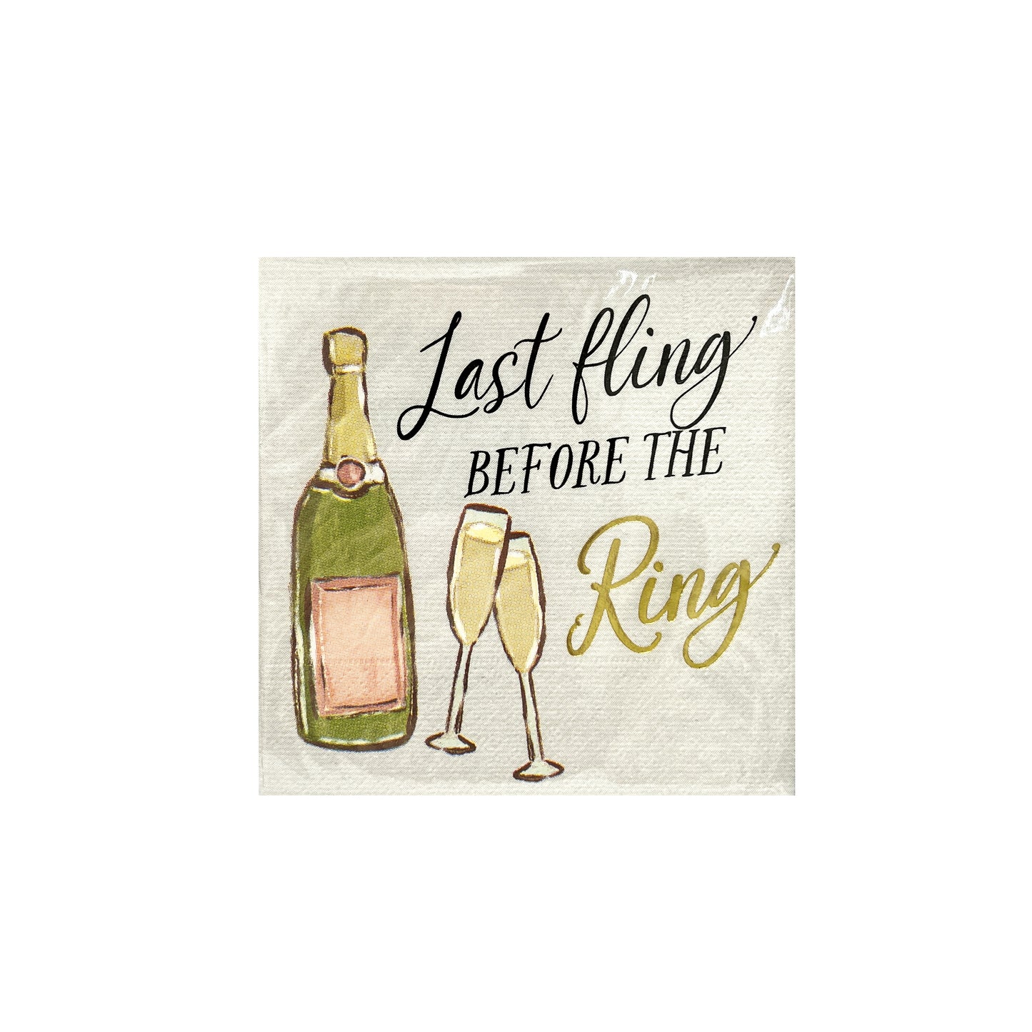 Wedding Cocktail Napkin Sets