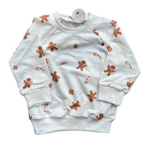 Load image into Gallery viewer, Cotton Sweatshirt - Gingerbread Man